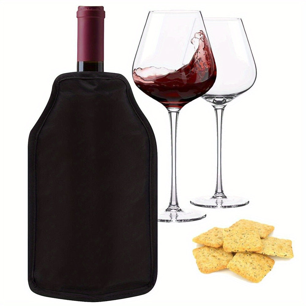 Leak-Proof Wine Cooler Sleeve No Ice Needed Easy Slip-On Design