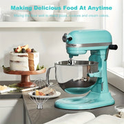 Vertical Mixer Accessory 5-Quart Lifting and Egg Beater with Whisk Mesh