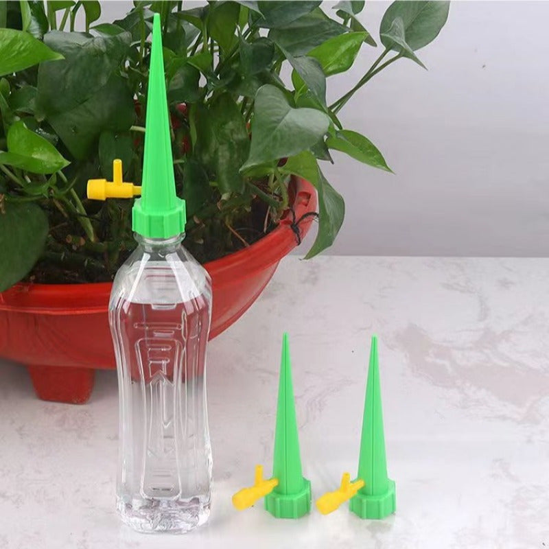 Automatic Plastic Drip Irrigation System for Potted Plants with Adjustable Watering