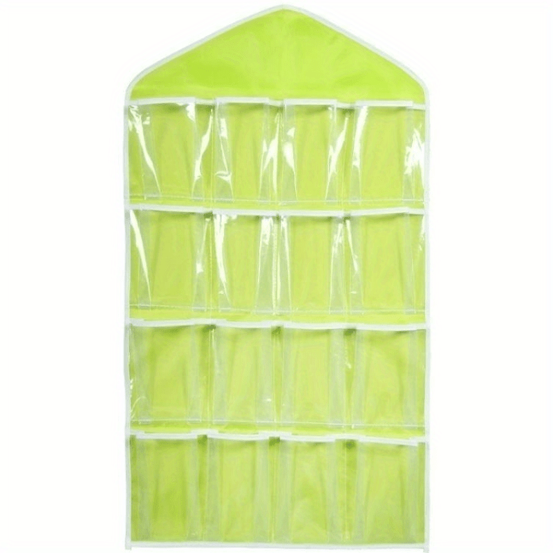 Hanging Underwear Organizer with 16 Pockets for Closet Storage Space Saving