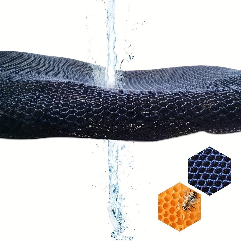 Motorcycle Cushion Seat Cover 3D Mesh Anti-Slip Waterproof Protector