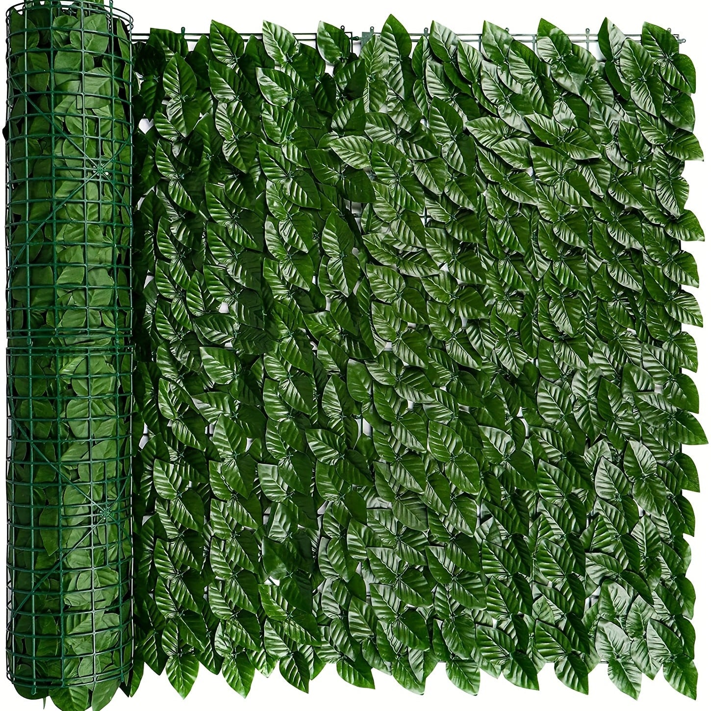 Artificial Ivy Privacy Fence Screen UV Protected Faux Hedge Wall for Outdoor Garden