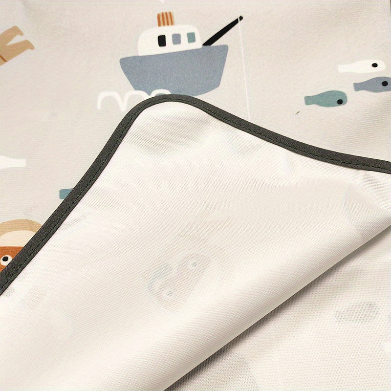 Almohadilla de cambio reutilizable impermeable, absorbente y lavable para cambio de pañales de bebé