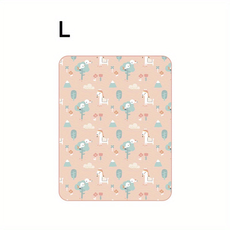 Almohadilla de cambio reutilizable impermeable, absorbente y lavable para cambio de pañales de bebé