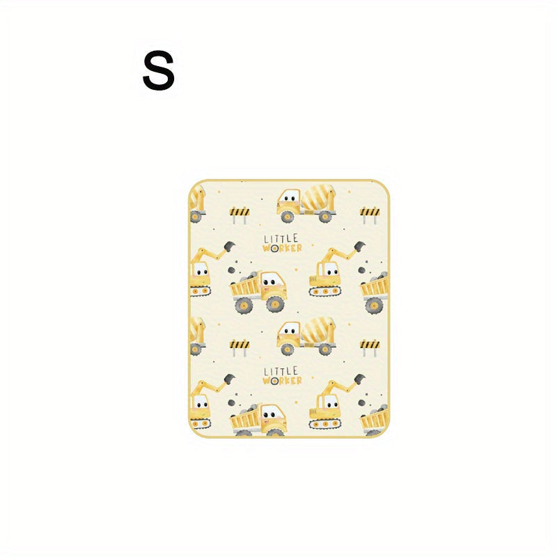 Almohadilla de cambio reutilizable impermeable, absorbente y lavable para cambio de pañales de bebé