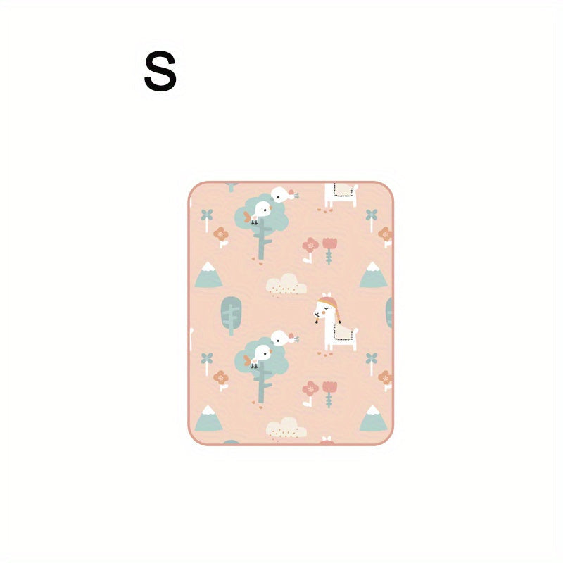 Almohadilla de cambio reutilizable impermeable, absorbente y lavable para cambio de pañales de bebé