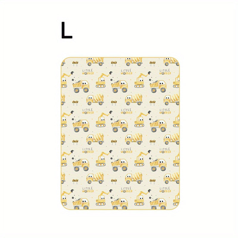 Almohadilla de cambio reutilizable impermeable, absorbente y lavable para cambio de pañales de bebé