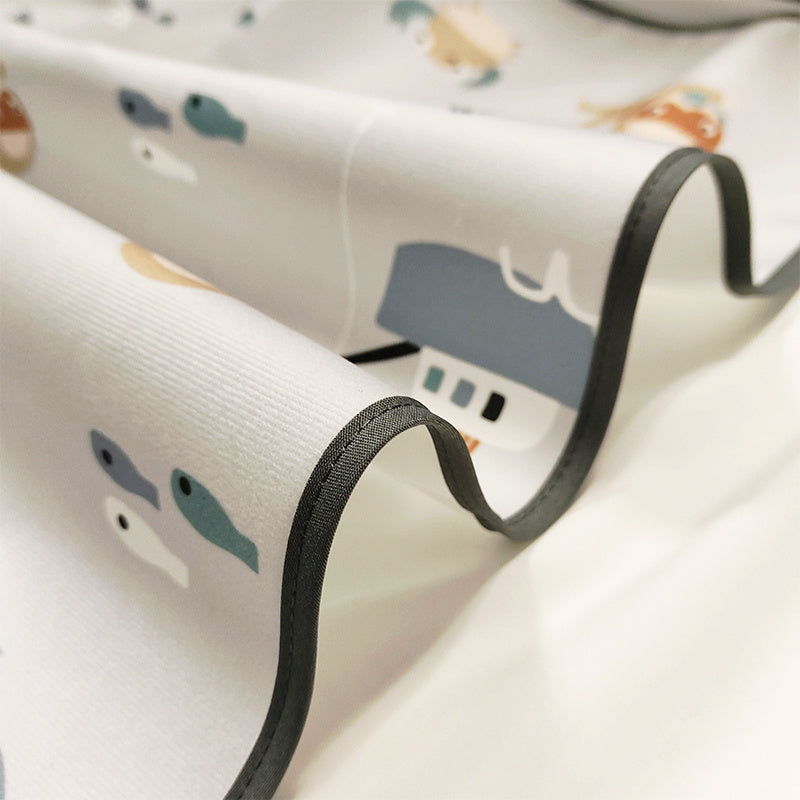 Almohadilla de cambio reutilizable impermeable, absorbente y lavable para cambio de pañales de bebé