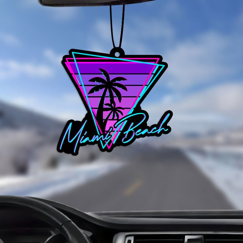 Avtomobil ichki qismi uchun aromaterapiya pendantsiz havo tozalovchi dekorativ osma