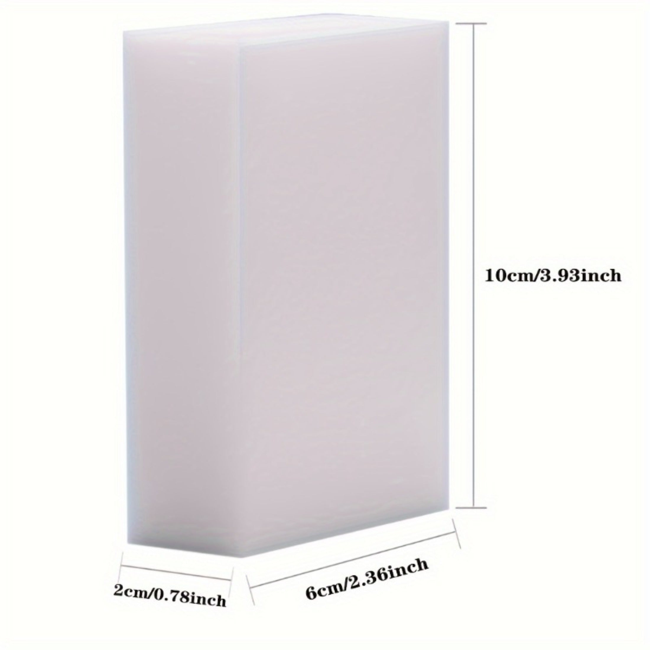 10 dona Nano Magic Sponge - Oshxona, Hammom va boshqa joylar uchun kuchli tozalash - Xavfsiz, yuqori sifatli uy tozalagichi