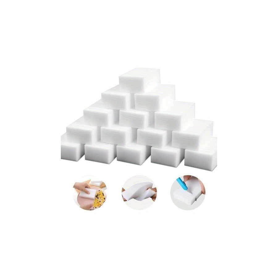 10 dona Nano Magic Sponge - Oshxona, Hammom va boshqa joylar uchun kuchli tozalash - Xavfsiz, yuqori sifatli uy tozalagichi