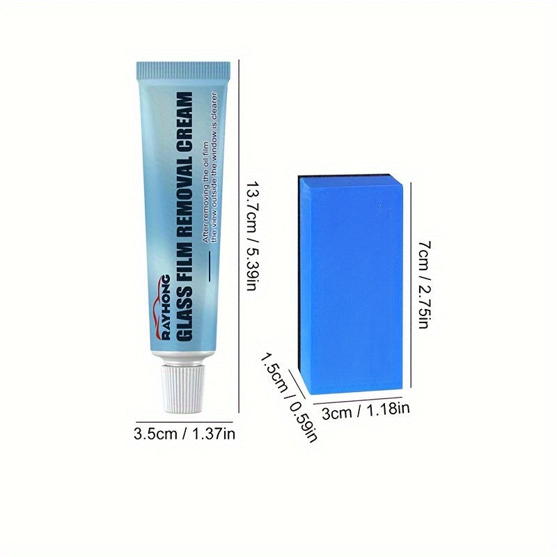 Crema para eliminar películas de vidrio, agua repelente para parabrisas de coche, recubrimiento nano