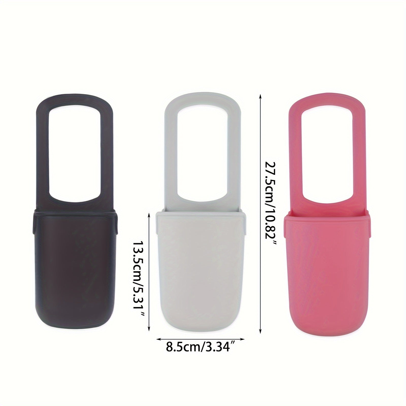 Silicone Bike Bottle Holder for Strollers Wheelchairs Scooters and Bicycles