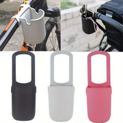 Silicone Bike Bottle Holder for Strollers Wheelchairs Scooters and Bicycles