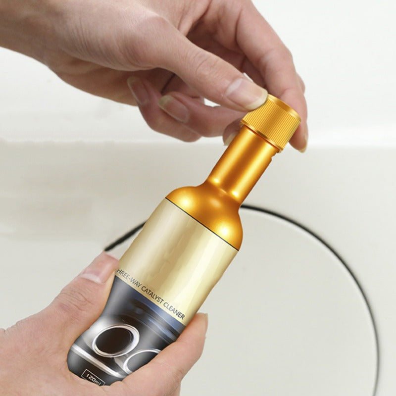 Car Engine Carbon Cleaning Kit 120ml Catalytic Converter Cleaner Accelerator