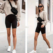 Waterproof Nylon Chest Bag with Adjustable Waist Strap for Sports and Travel