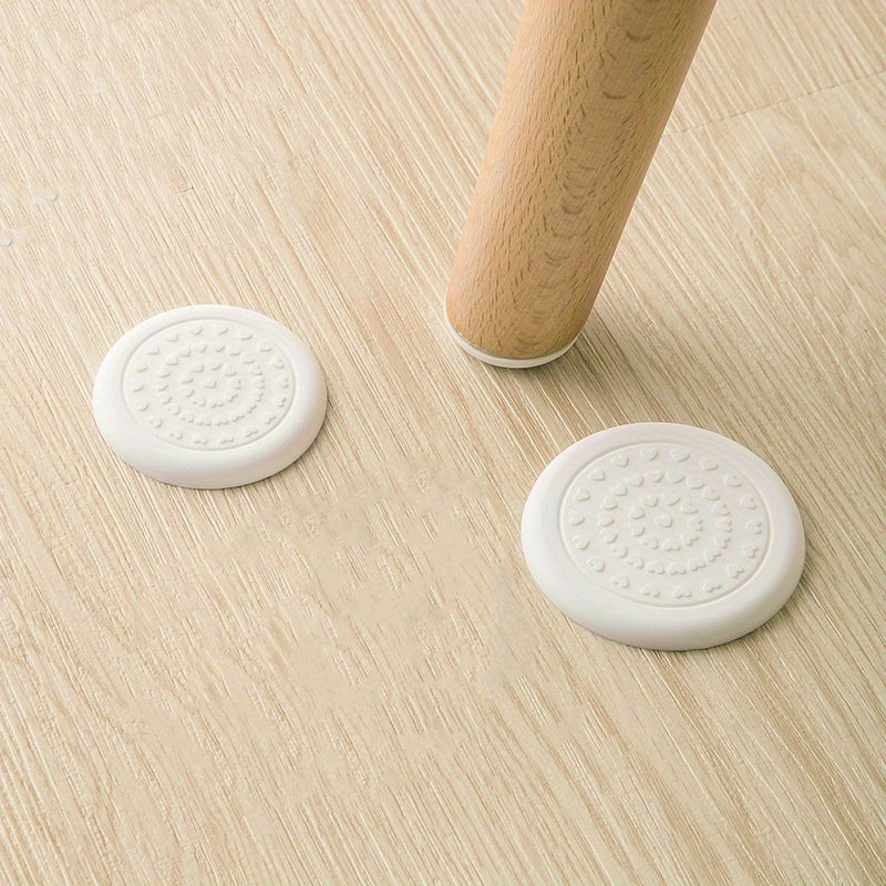 8 ta Stul Oyoq Qopqog'i To'plami - Uzoq muddatli va Jim Mebelni Himoya Qiluvchi Qopqoq