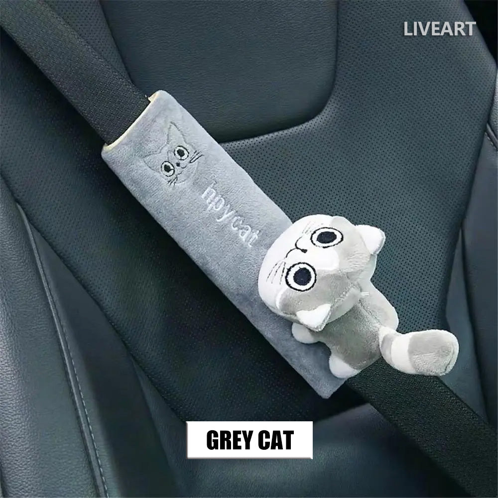 Car Seat Belt Shoulder Protector Cover Extension Cartoon Car Accessory