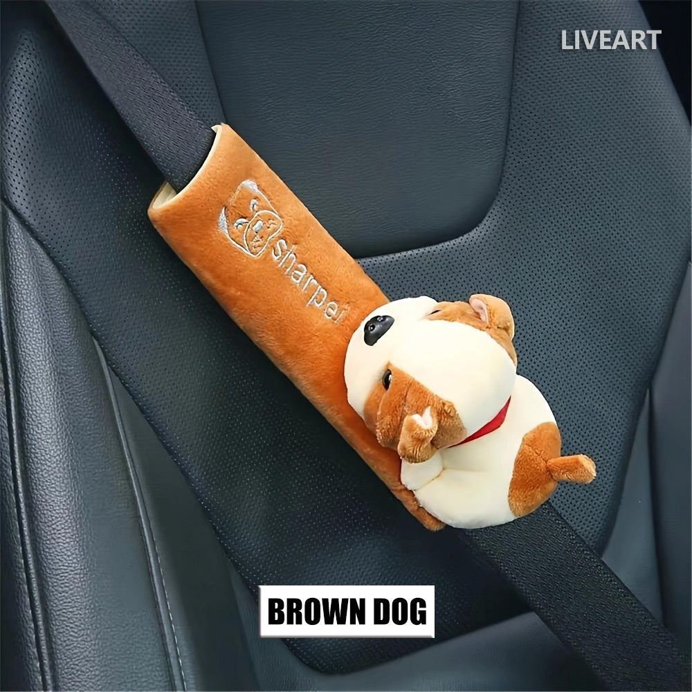 Car Seat Belt Shoulder Protector Cover Extension Cartoon Car Accessory