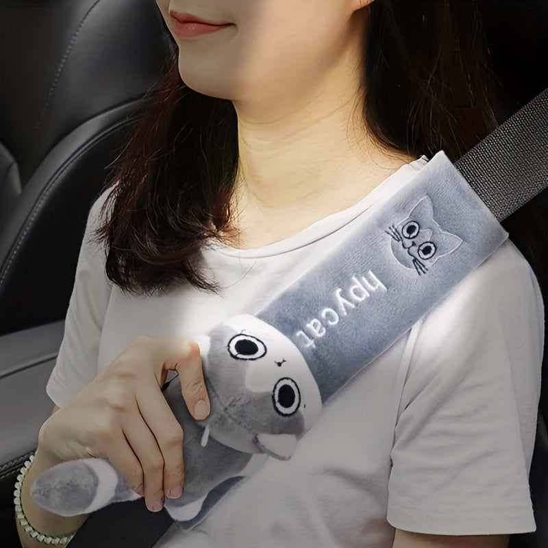 Car Seat Belt Shoulder Protector Cover Extension Cartoon Car Accessory