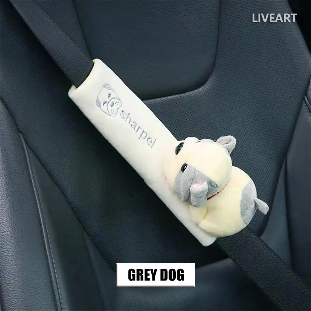 Car Seat Belt Shoulder Protector Cover Extension Cartoon Car Accessory