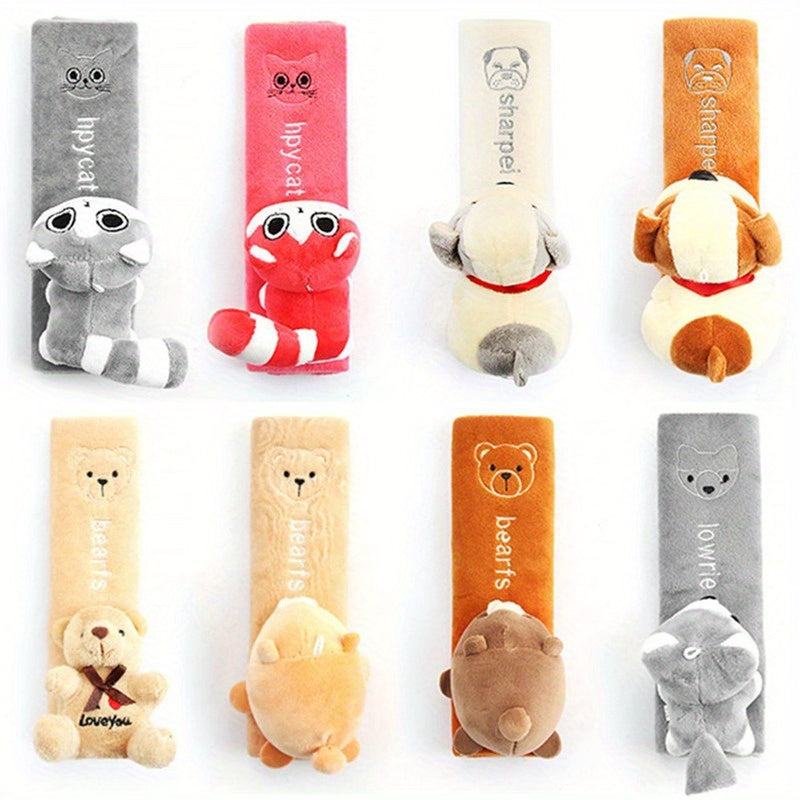 Car Seat Belt Shoulder Protector Cover Extension Cartoon Car Accessory