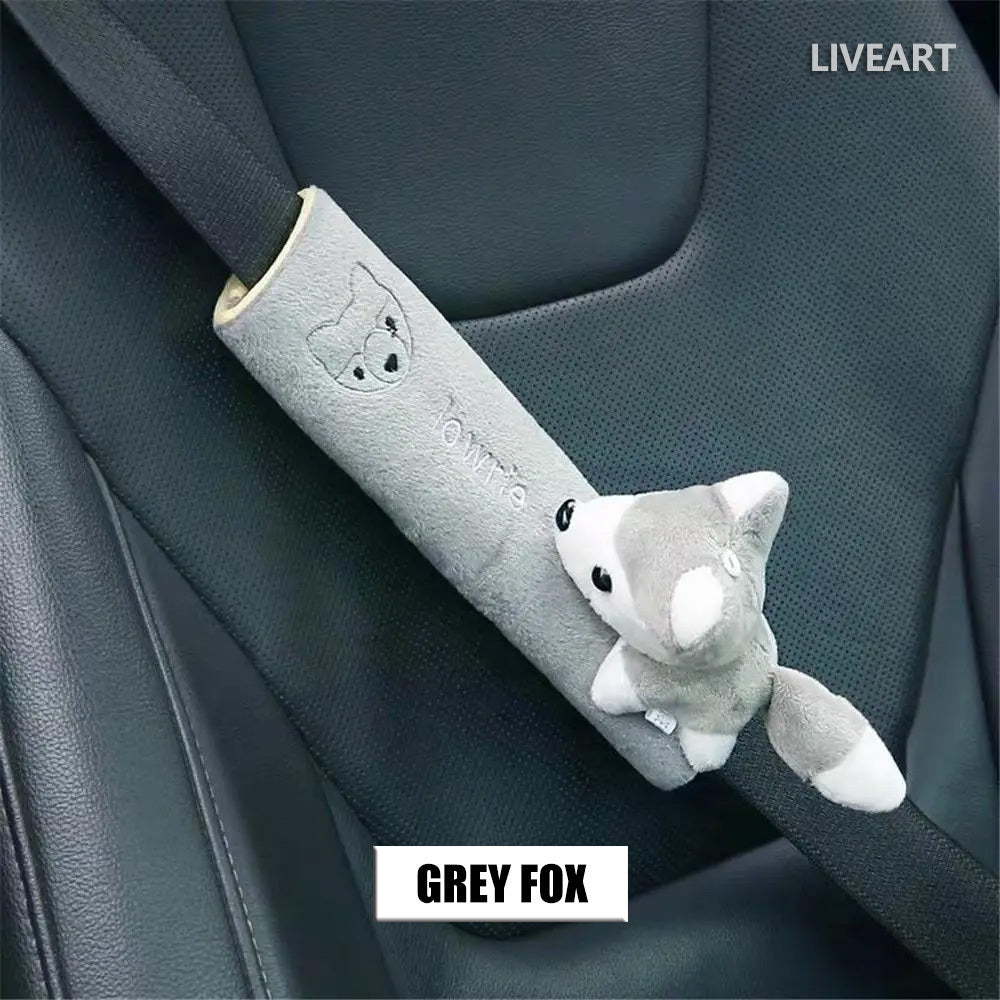 Car Seat Belt Shoulder Protector Cover Extension Cartoon Car Accessory
