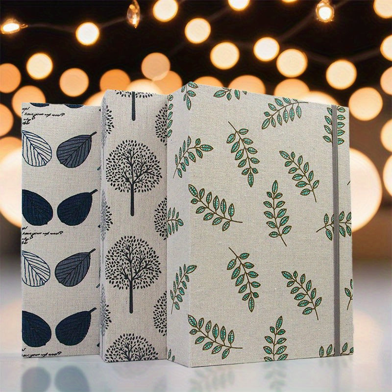 15.24cm x 100 Pocket Cloth Photo Album with Lanyard for Memories and Gifts