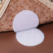 15 ta qayta ishlatiladigan ikki tomonlama yopishqoq padlar to'plami - Qoldiqsiz, gilamlar, stol qoplamalari va divanlarni mustahkamlash uchun anti-slip - Oq Dacron va Spandexdan tayyorlangan