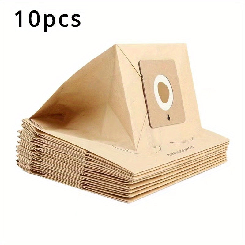 10-Pack Vacuum Dust Bags Compatible with Various Models High-Efficiency Filtration