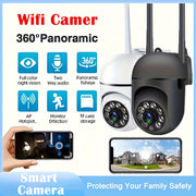 1080p HD Indoor Outdoor Security Camera with Color Night Vision 2-Way Audio PTZ Motion Tracking