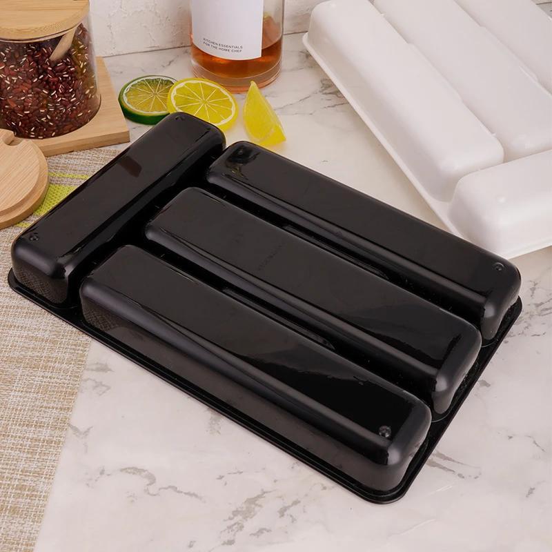 Kitchen Drawer Divider Organizer Tray with Compartments, Durable Plastic Cutlery Storage