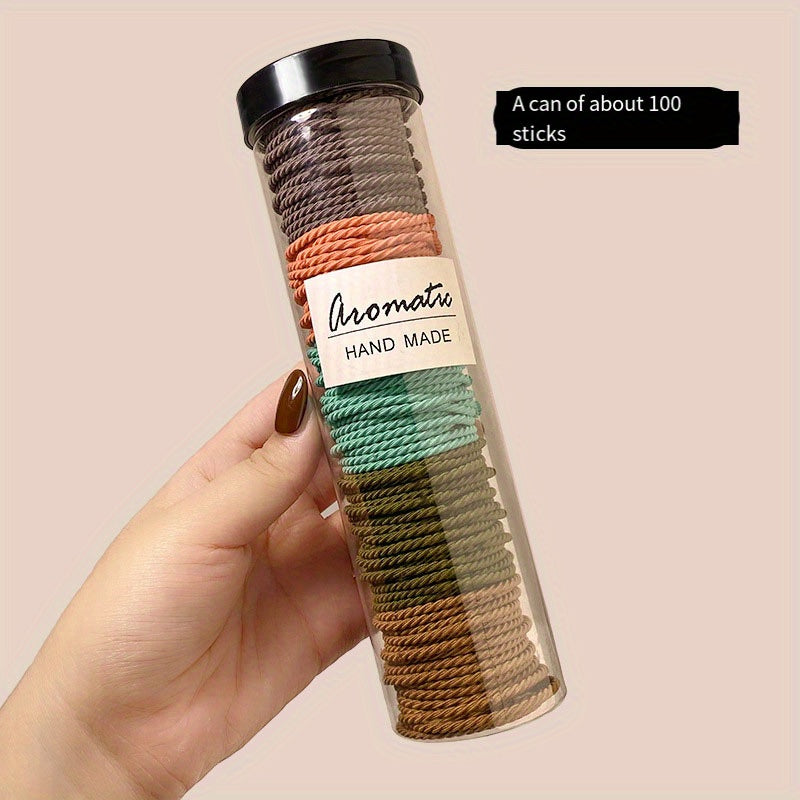 100 бесшовных эластичных резинок для волос для женщин и девочек, нескользящие, мягкие вязаные резинки для хвостика