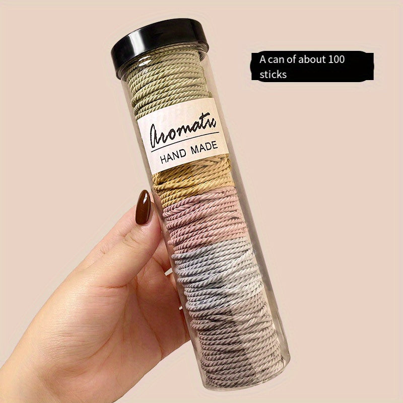 100 бесшовных эластичных резинок для волос для женщин и девочек, нескользящие, мягкие вязаные резинки для хвостика