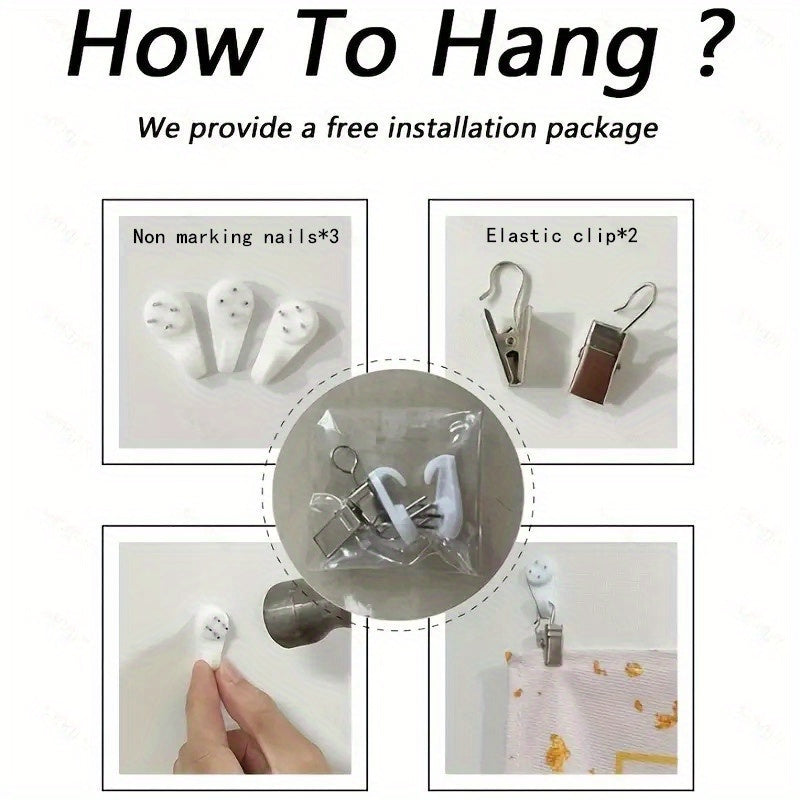 Light-Up Tree Tapestry with Crystal Tassels Battery-Operated LED Wall Decor for Living Room