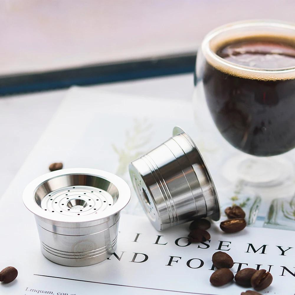 Filtro de café de acero inoxidable para máquinas de espresso reutilizable y duradero