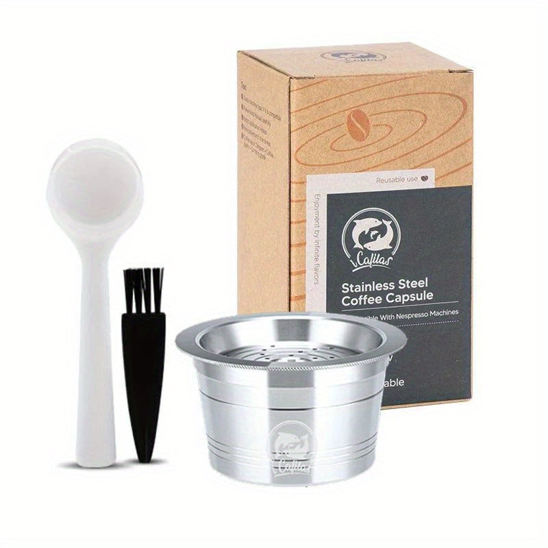 Filtro de café de acero inoxidable para máquinas de espresso reutilizable y duradero