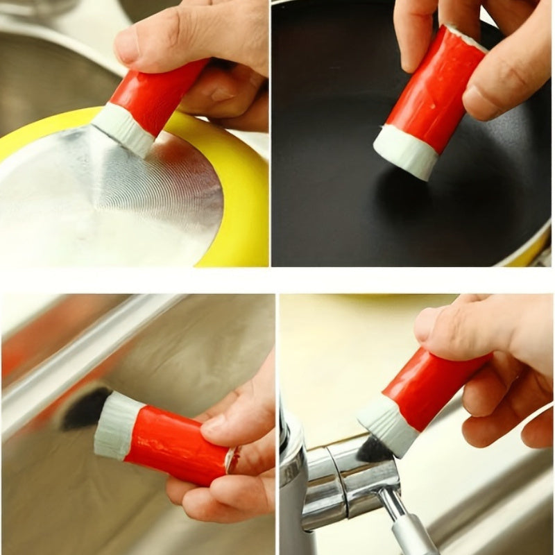 Cepillo de limpieza de cocina duradero, removedor de manchas de plástico para ollas, sartenes y herramientas