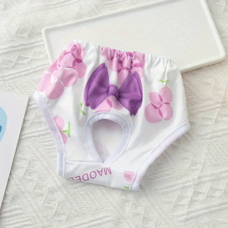 Pañales para perros pantalones menstruales transpirables para perros pequeños panties cómodos para mascotas