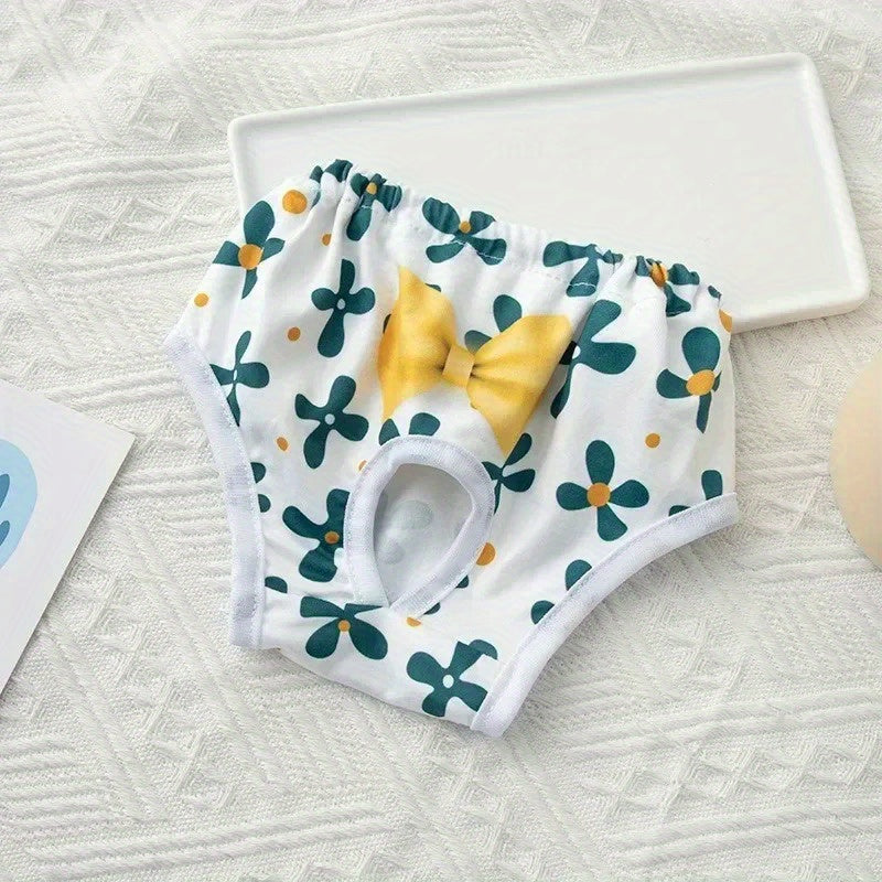 Pañales para perros pantalones menstruales transpirables para perros pequeños panties cómodos para mascotas