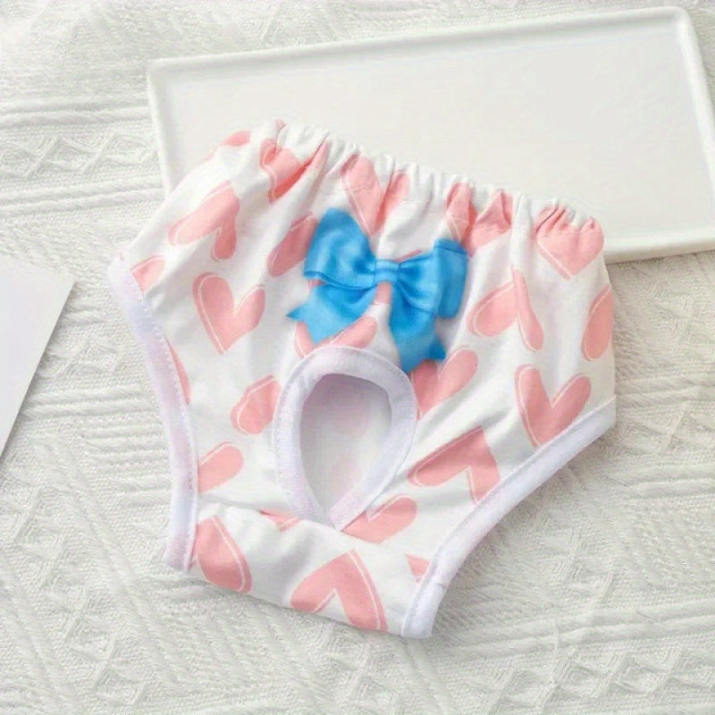 Pañales para perros pantalones menstruales transpirables para perros pequeños panties cómodos para mascotas