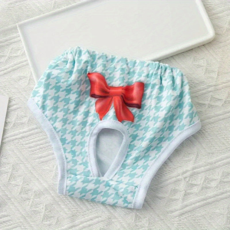 Pañales para perros pantalones menstruales transpirables para perros pequeños panties cómodos para mascotas