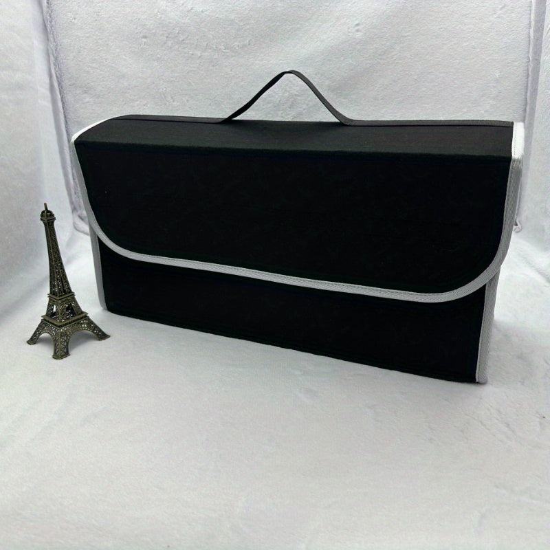 Складная органайзер для багажника автомобиля из войлока, полиэстер, ящик для хранения инструментов и аксессуаров