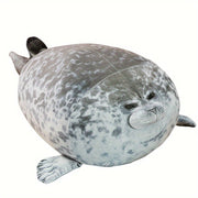 Soft Cuddly Seal Plush Pillow for Kids Room Decor and Playfulness