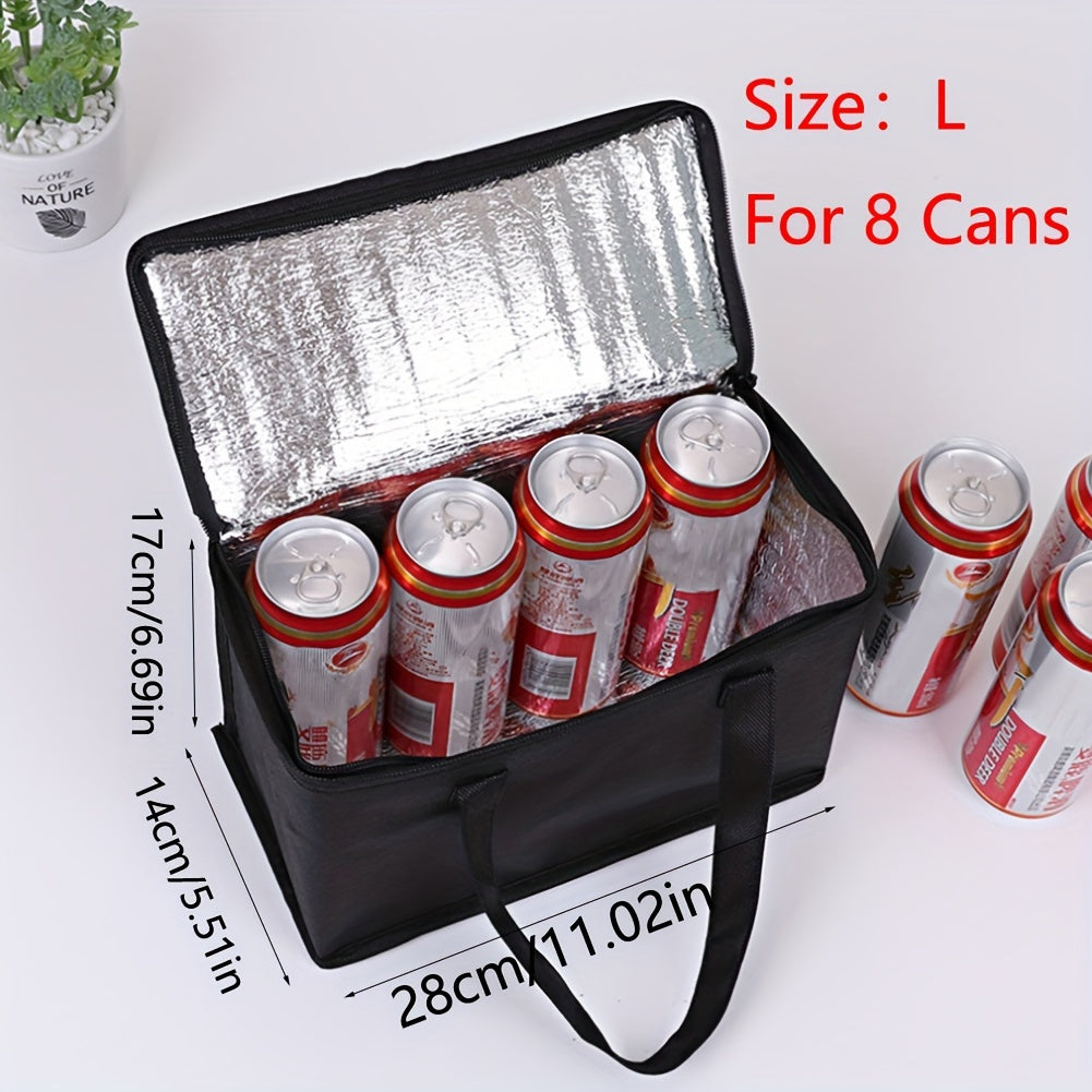 Insulated Cooler Bag for Drinks and Lunch Portable Aluminum Foam Durable
