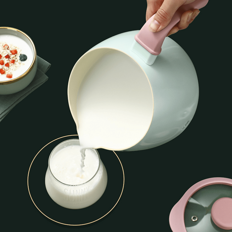 Yopishqoq keramika souspan pot to'plami, 1.7QT, pechda xavfsiz, pushti rang, PFAS-siz, sog'liqni qo'llab-quvvatlaydi