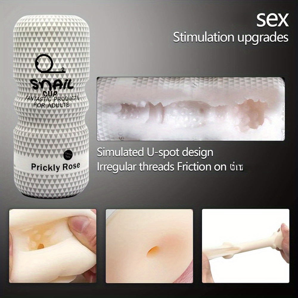 Adult Male Reusable Washable Manual Airplane Cup