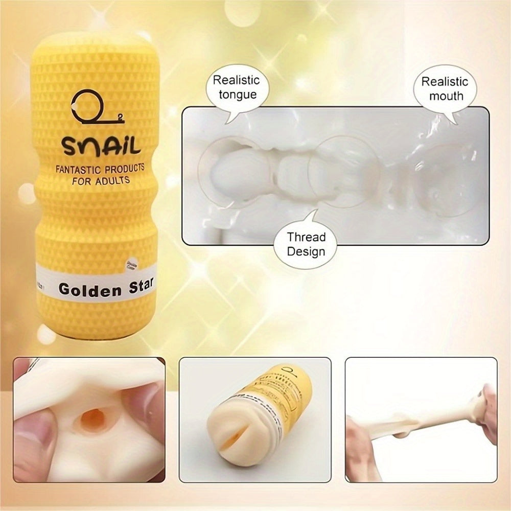 Adult Male Reusable Washable Manual Airplane Cup