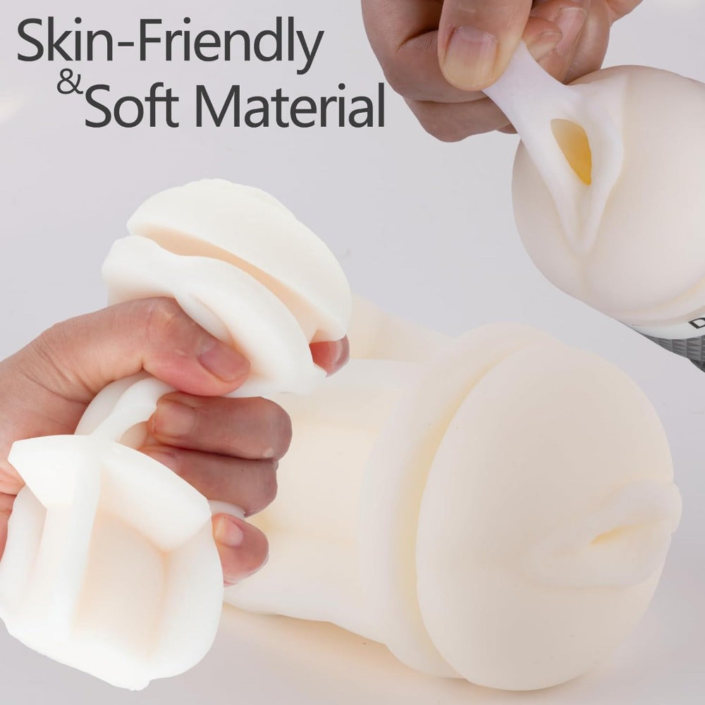 Adult Male Reusable Washable Manual Airplane Cup