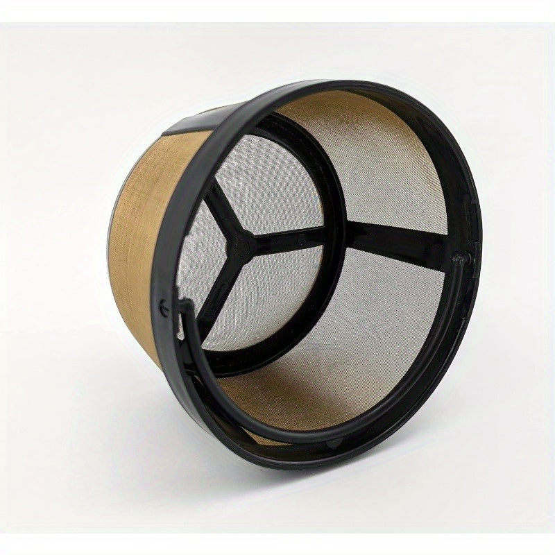 Golden-Tone Permanent Basket Coffee Filter for 4-5 Cup Drip Coffee Makers